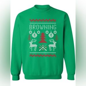 Browning Christmas sweater Small